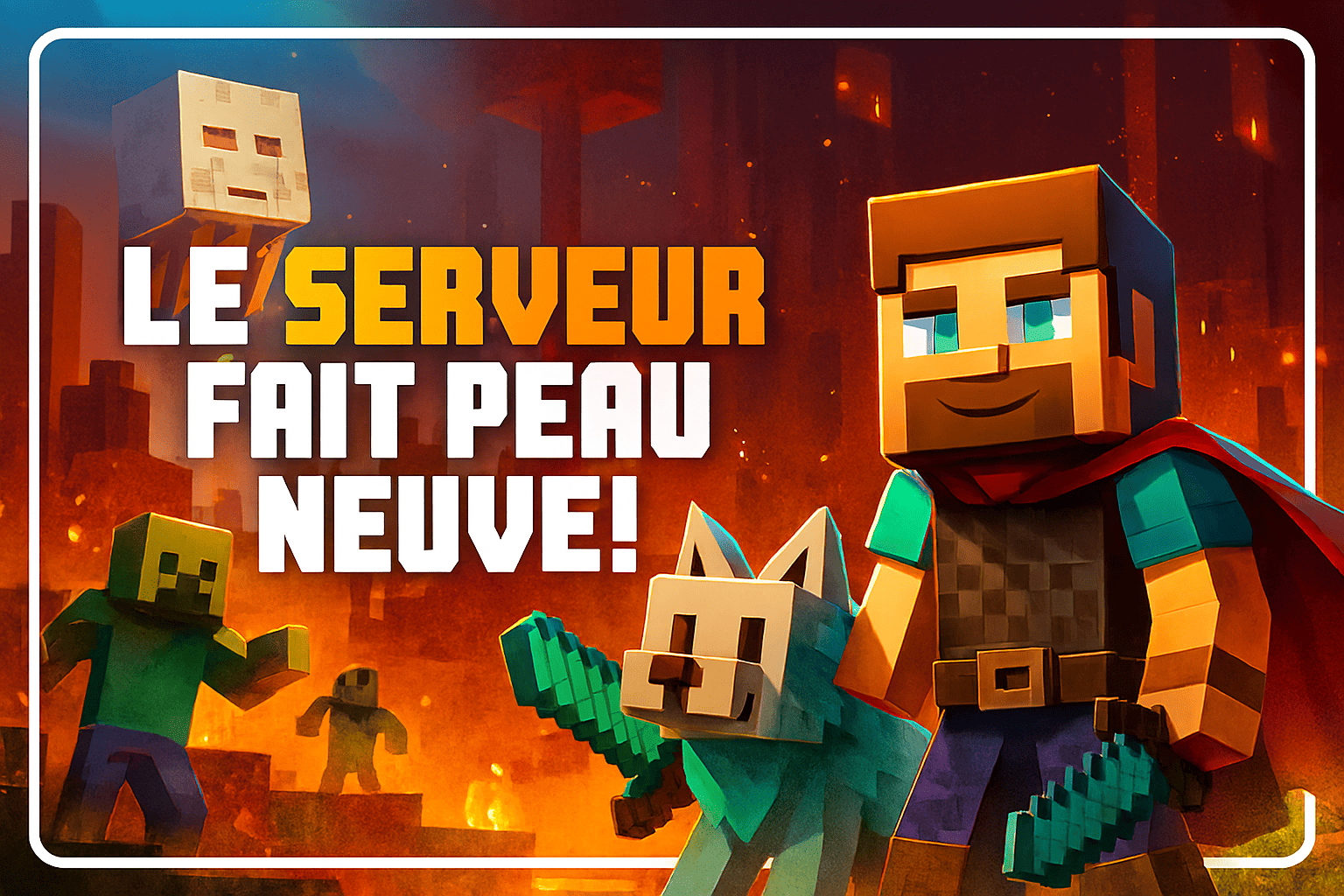 Le serveur fait peau neuve !